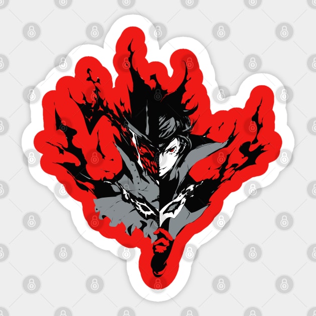 Arsene Sticker by DeathAnarchy